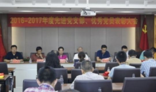 公司黨委召開2016-2017年度先進(jìn)黨支部、優(yōu)秀黨員表彰大會